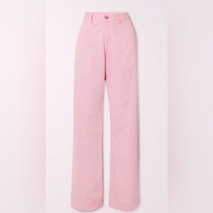 NWT Denimist Pink Denim Chino Jean Pant Size 26 High Waist Wide Leg Y2K
